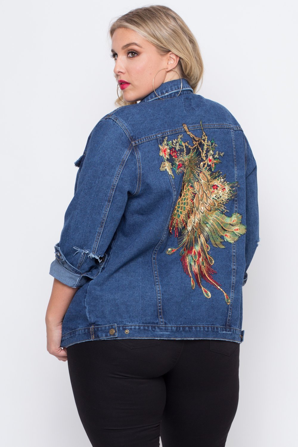 New & Trendy Women's Plus Size Denim Jackets for 2018 - The Curvy List